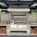 Tagwood Built In Santa Maria Argentine Wood Fire & Charcoal Gaucho Grill