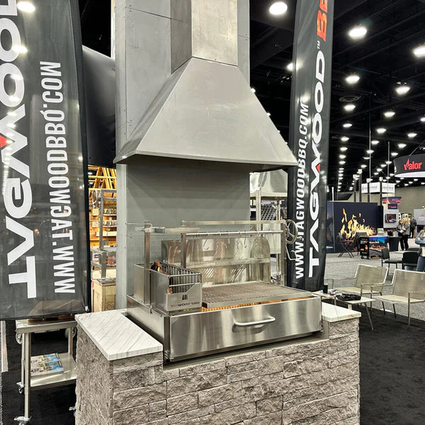 Tagwood XL Built-In Santa Maria Argentine Wood Fire & Charcoal Gaucho Grill