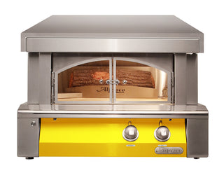 Buy traffic-yellow-gloss Alfresco 30 inch Built-in Pizza Oven