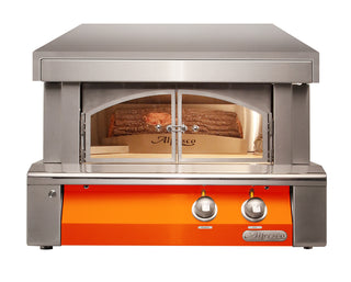 Buy luminous-orange-gloss Alfresco 30 inch Built-in Pizza Oven