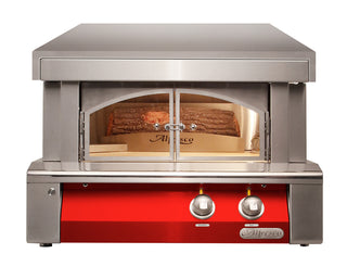 Buy carmine-red-gloss Alfresco 30 inch Built-in Pizza Oven