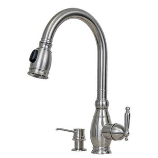 E-Stainless Poseidon KPS3034, Soap Dispenser, Strainer, Grates, and SRD6040