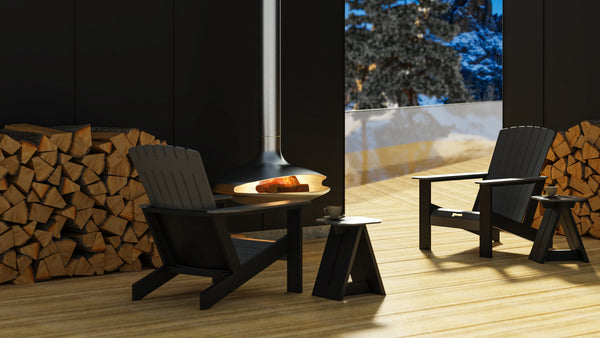 Wrmth Modern Carbon Muskoka Chair