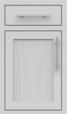 Ribbed Shaker Door