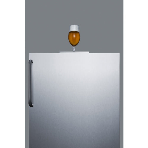 Summit 24 Inch Outdoor ADA Kegerator with Solid Door