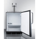 Summit 24 Inch Outdoor ADA Kegerator with Solid Door