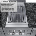 Sunstone The Texajun 9 Ft Cajun Outdoor Cabinet Kitchen Island