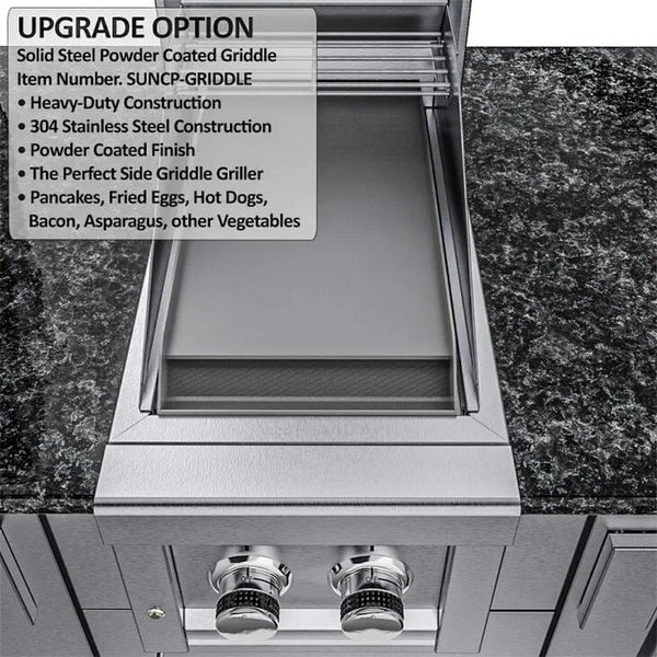 Sunstone The Texajun 9 Ft Cajun Outdoor Cabinet Kitchen Island