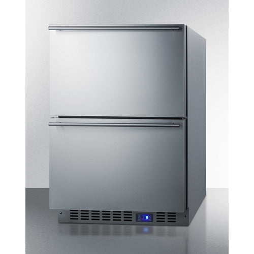 Summit 24 Inch Outdoor Freezer with Drawers