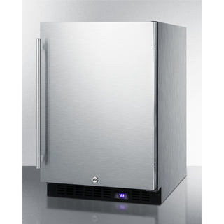 Summit 24 Inch Outdoor Freezer with Solid Door and Lock