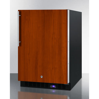 Summit 24 Inch Outdoor Freezer with Panel Ready Solid Door