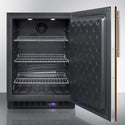 Summit 24 Inch Outdoor Freezer with Panel Ready Solid Door