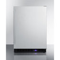 Summit 24 Inch Outdoor Freezer with Solid Door and Lock