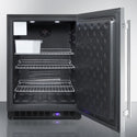 Summit 24 Inch Outdoor Freezer with Solid Door and Lock