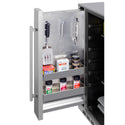 Summit 24 Inch Outdoor Refrigerator with Solid Door and Lock