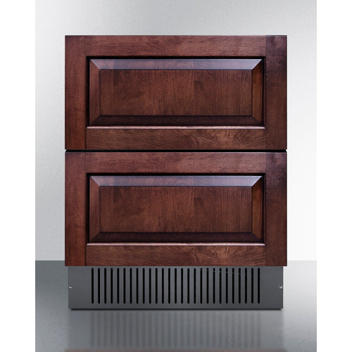 Summit 27 Inch Outdoor Refrigerator  with Panel Ready Drawers