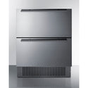 Summit 27 Inch Outdoor Refrigerator with Drawers