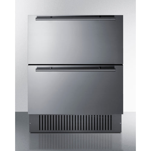 Summit 27 Inch Outdoor Refrigerator with Drawers
