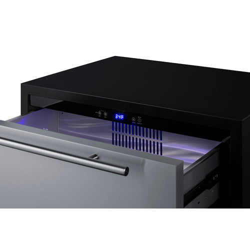 Summit 30 Inch Outdoor Refrigerator with Drawers