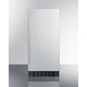 Summit 15 Inch Outdoor Refrigerator with Solid Door and Lock