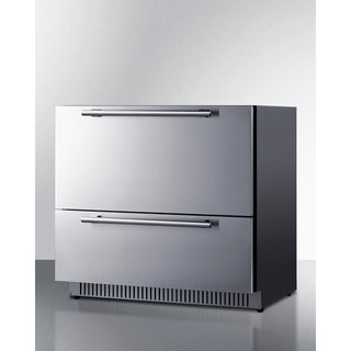 Summit 36 Inch Outdoor Refrigerator with Drawers