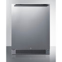 Summit 24 Inch Outdoor Refrigerator with Solid Door and Lock