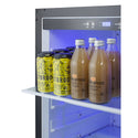 Summit 24 Inch Outdoor Refrigerator with Solid Door and Lock