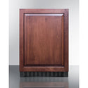 Summit 24 Inch Outdoor Refrigerator with Panel Ready Solid Door 