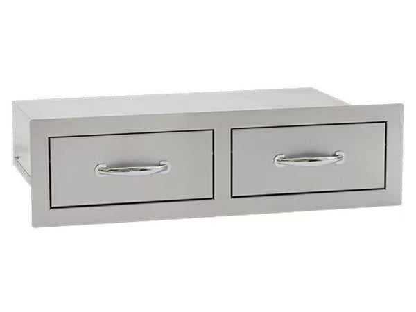 American Made Grills 32 Inch Double Horizontal Drawers