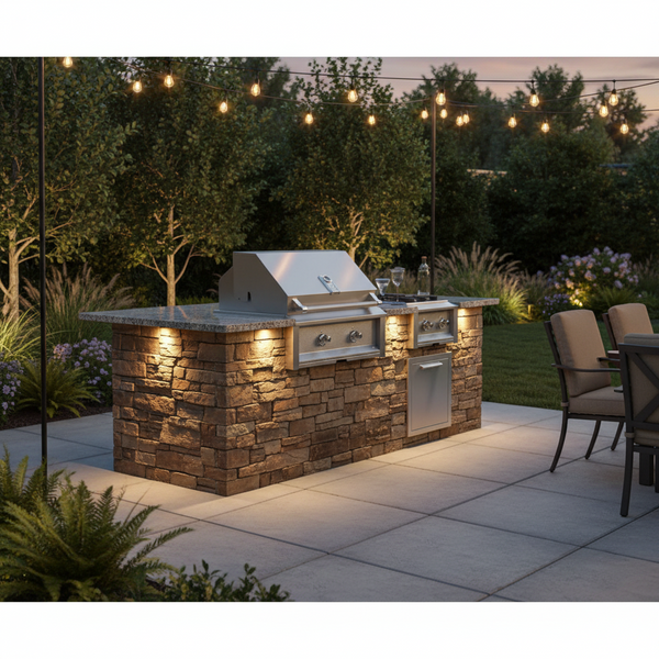 Aspire by Hestan 30-Inch Built-In Gas Grill with U-Burners