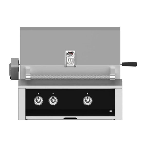 Aspire by Hestan 30-Inch Built-In Gas BBQ Grill With Rotisserie And U-Burner