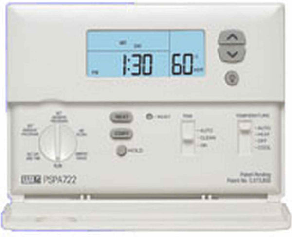 SunStar Two-Stage Digital Setback Thermostat-7-Day Programmable Digital 24V