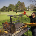 Tagwood XL Freestanding Argentine Santa Maria Wood Fire & Charcoal Gaucho Grill
