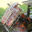 Tagwood XL Freestanding Argentine Santa Maria Wood Fire & Charcoal Gaucho Grill