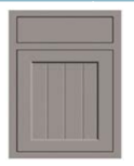 Ribbed Shaker Door - 17CGC-30-SST