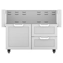 Hestan 42 Inch Double Drawer and Door Cart