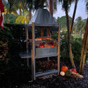 Tagwood The BEAST Argentine Santa Maria Style Wood Fire & Charcoal Gaucho Grill - All Stainless Steel