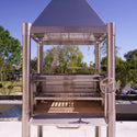 Tagwood The BEAST Argentine Santa Maria Style Wood Fire & Charcoal Gaucho Grill - All Stainless Steel
