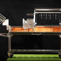 Tagwood Freestanding Argentine Santa Maria Wood Fire & Charcoal Gaucho Grill