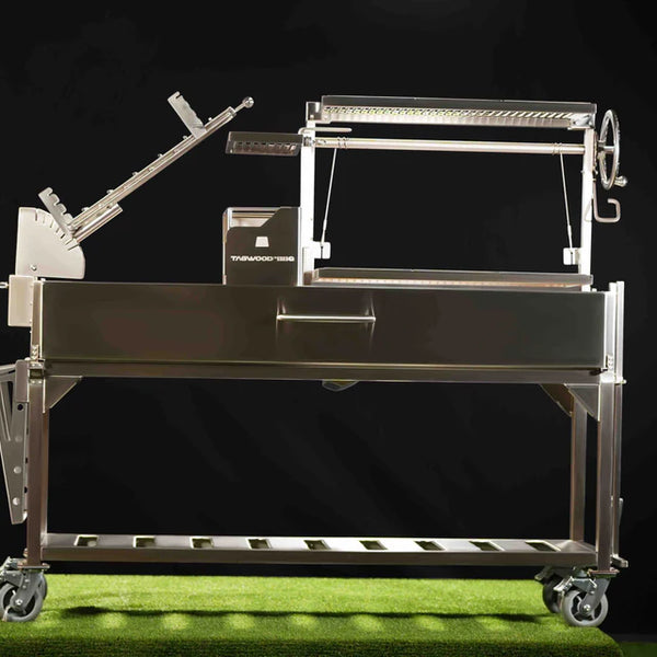 Tagwood Freestanding Argentine Santa Maria Wood Fire & Charcoal Gaucho Grill