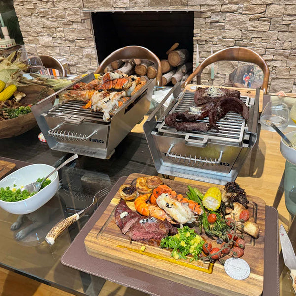 Tagwood BBQ Table Top Warming Brazier