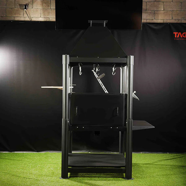 Tagwood Santa Maria Wood Fire & Charcoal Gaucho Grill - Cold-Roll Steel