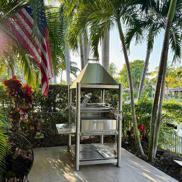 Tagwood Santa Maria Wood Fire & Charcoal Gaucho Grill all SS304