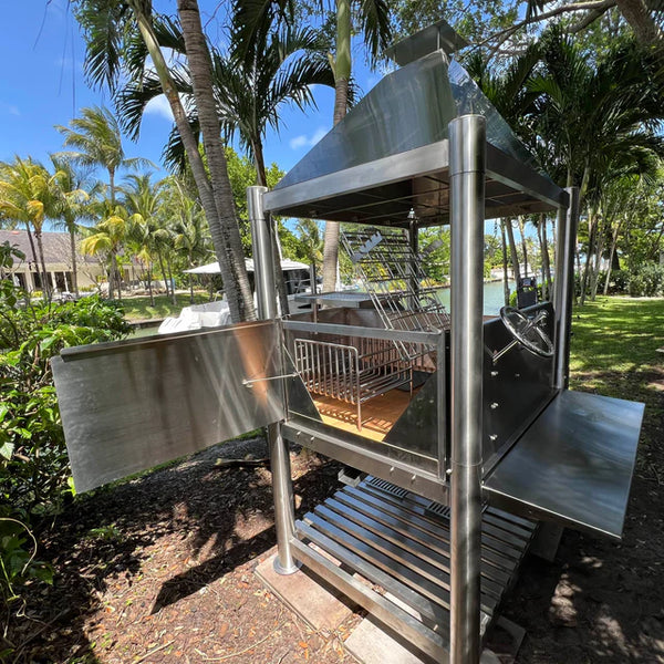 Tagwood Santa Maria Wood Fire & Charcoal Gaucho Grill all SS304