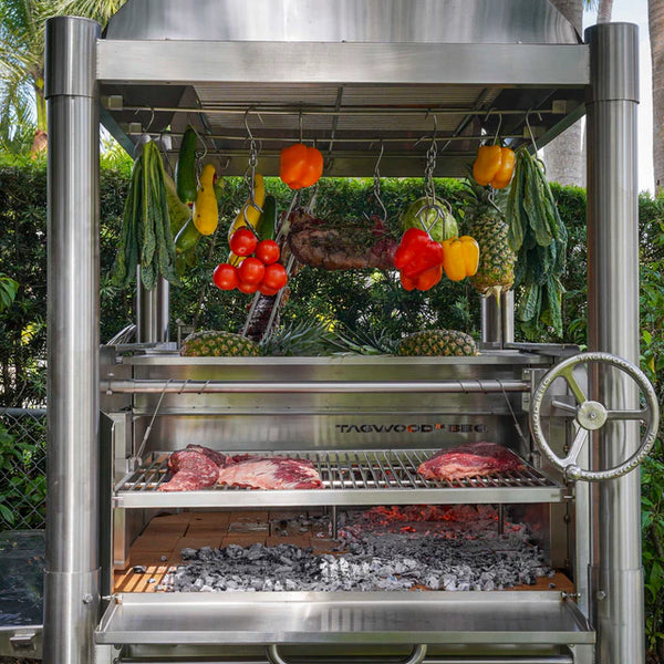 Tagwood Santa Maria Wood Fire & Charcoal Gaucho Grill all SS304