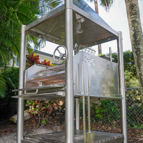 Tagwood Santa Maria Wood Fire & Charcoal Gaucho Grill all SS304