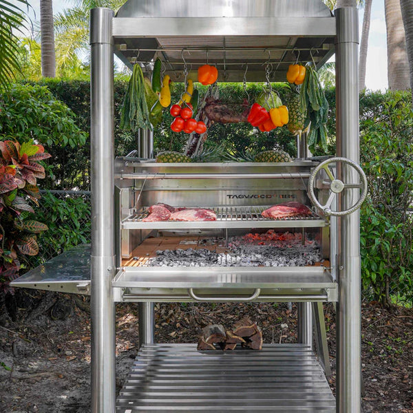 Tagwood Santa Maria Wood Fire & Charcoal Gaucho Grill all SS304
