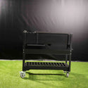 Tagwood Freestanding Argentine Wood Fire & Charcoal Gaucho Grill- Cold-Roll Steel