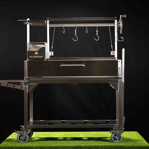 Tagwood XL Freestanding Argentine Santa Maria Wood Fire & Charcoal Gaucho Grill