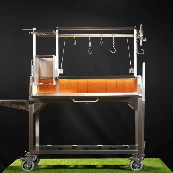 Tagwood XL Freestanding Argentine Santa Maria Wood Fire & Charcoal Gaucho Grill